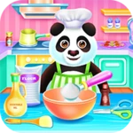 virtual pet panda caring game android application logo